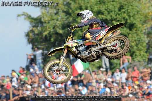 2009-10-03 Franciacorta - Motocross delle Nazioni 2578 Qualifying heat MX1 - Daniel Siegl - Suzuki 450 GER